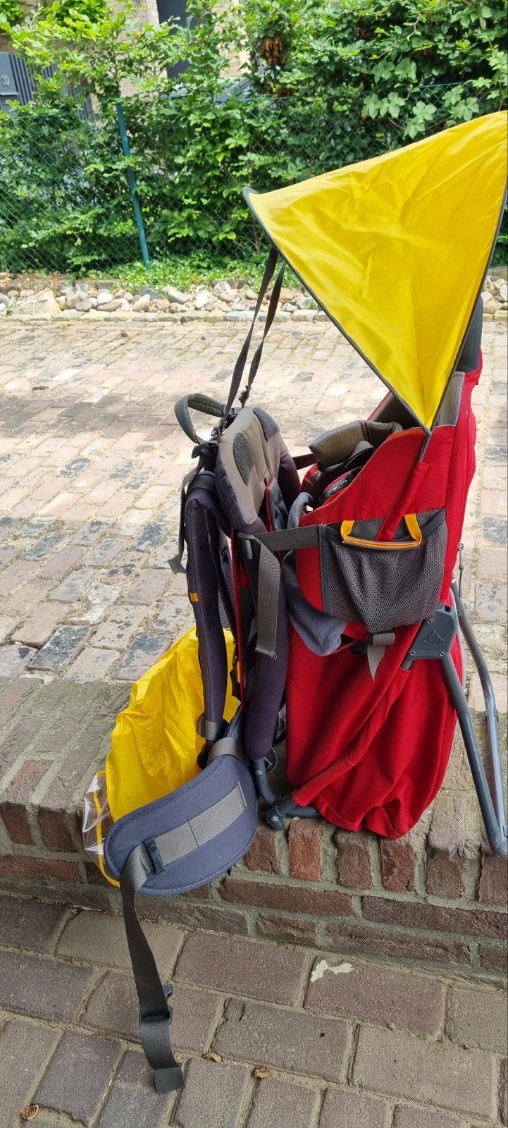 Vaude Rugdrager - Comfortabel en Veilig voor Wandelingen, Kinderen en Baby's, Overige merken, Gebruikt, Ophalen of Verzenden, Rug