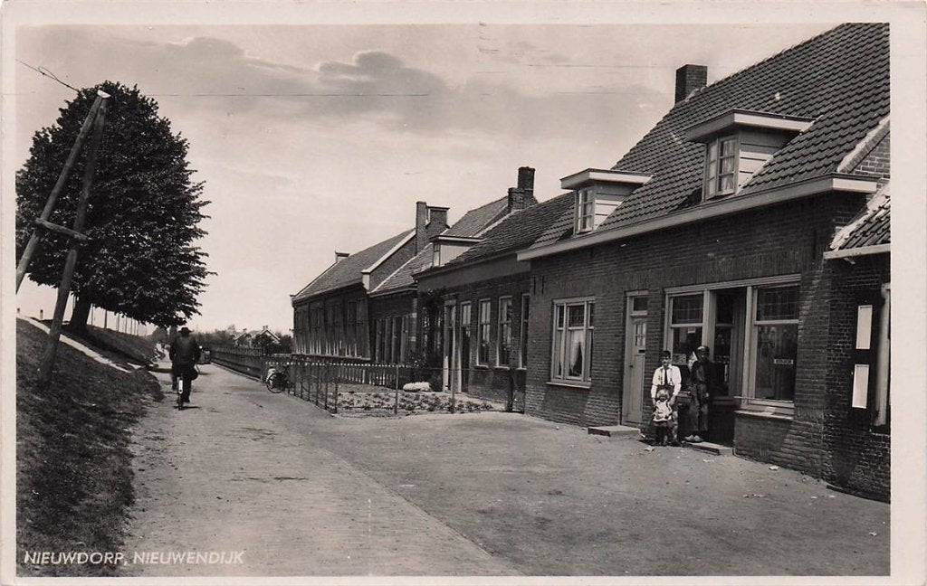 703-156-003 Nieuwdorp Nieuwendijk, Verzamelen, Ansichtkaarten | Nederland, Verzenden, Voor 1920, Noord-Brabant