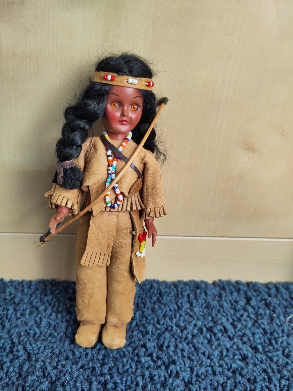 Stoer indianen poppetje, Ophalen of Verzenden, Pop
