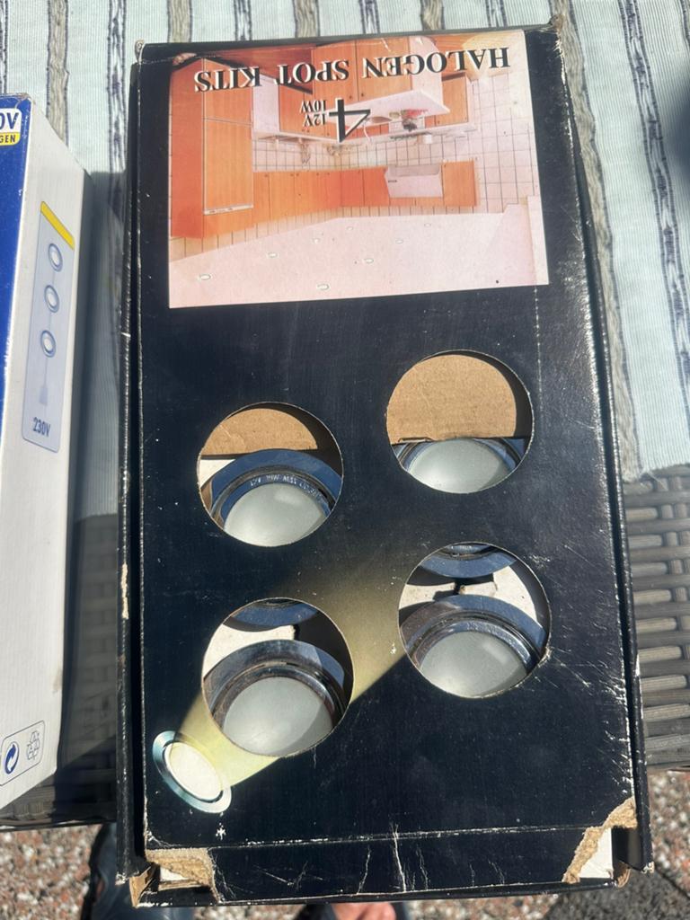 Lamp spots, Ophalen, Zo goed als nieuw, Metaal of Aluminium