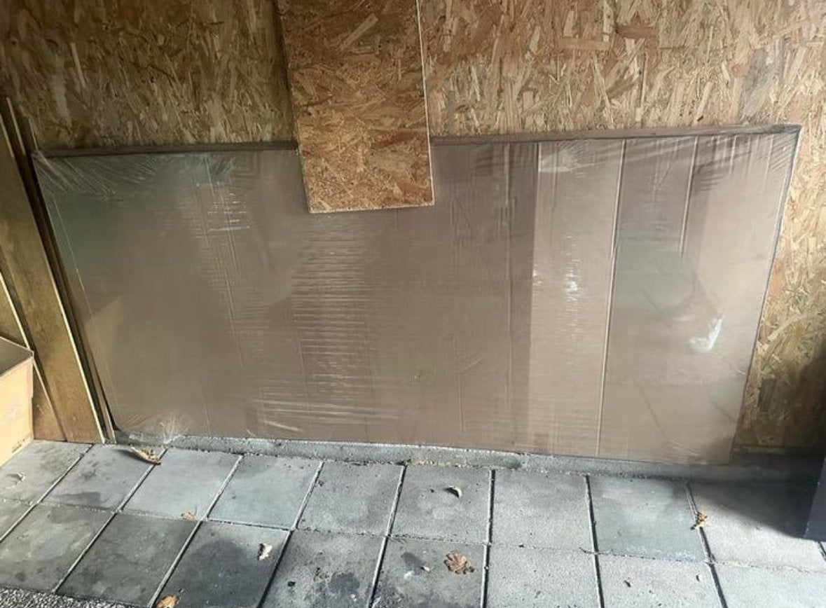 Modulo Inloopdouche Helder Glaspaneel - Veiligheidsglas, Ophalen, 80 tot 120 cm, Overige typen, Nieuw