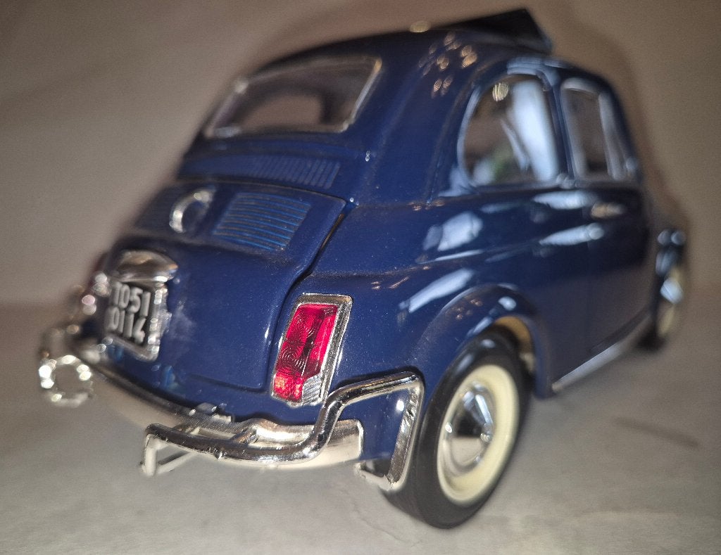 Fiat 500 Modelauto 1:18, Ophalen, Zo goed als nieuw, Auto, Bburago