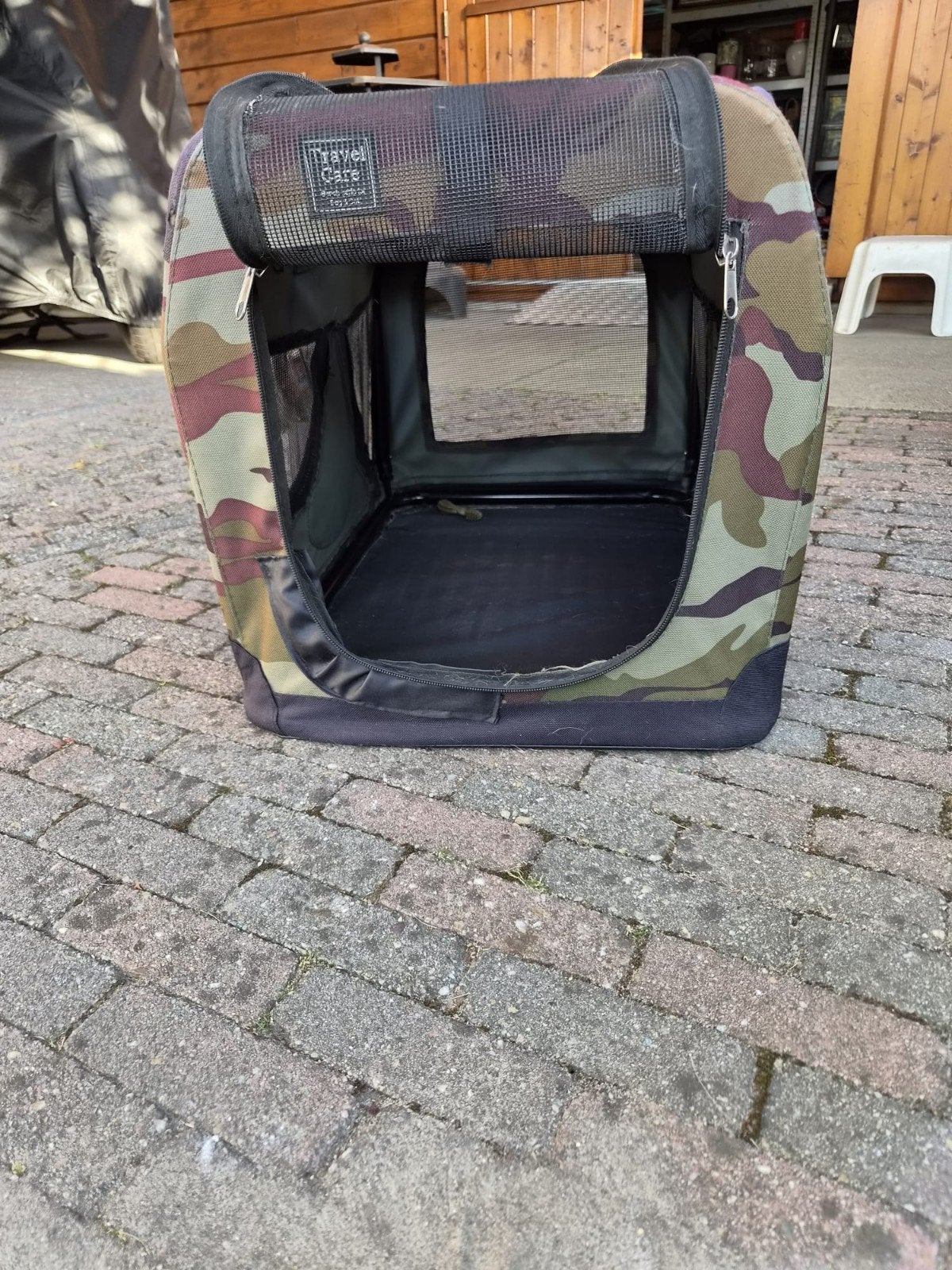 honden bench, Dieren en Toebehoren, Ophalen, Gebruikt
