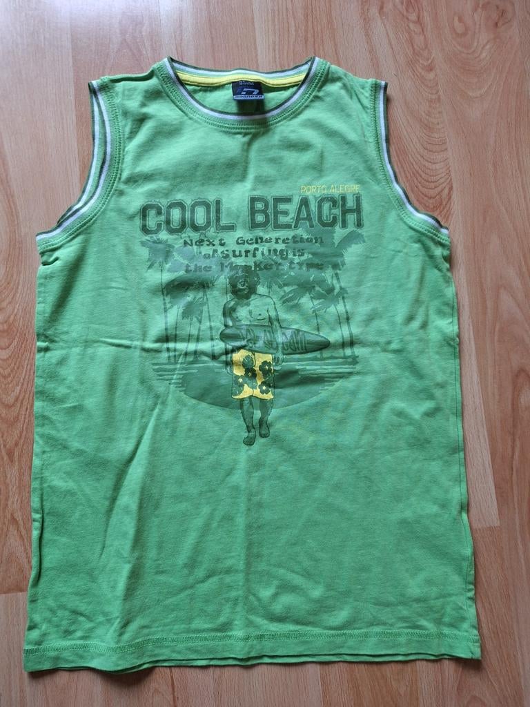Mouwloos shirt groen maat 146 / 152, Ophalen of Verzenden, Zo goed als nieuw, Shirt of Longsleeve, Dognose