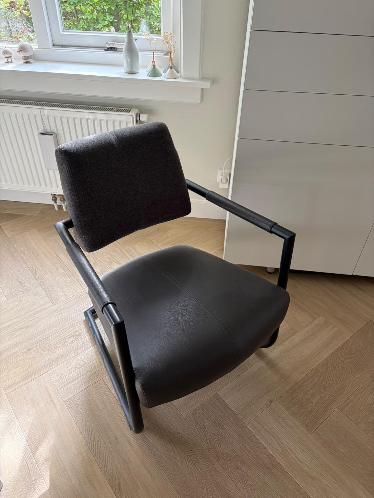 Nieuwe XOOON Zeno fauteuil - onbeschadigd, Ophalen of Verzenden, Nieuw, Leer, 75 tot 100 cm