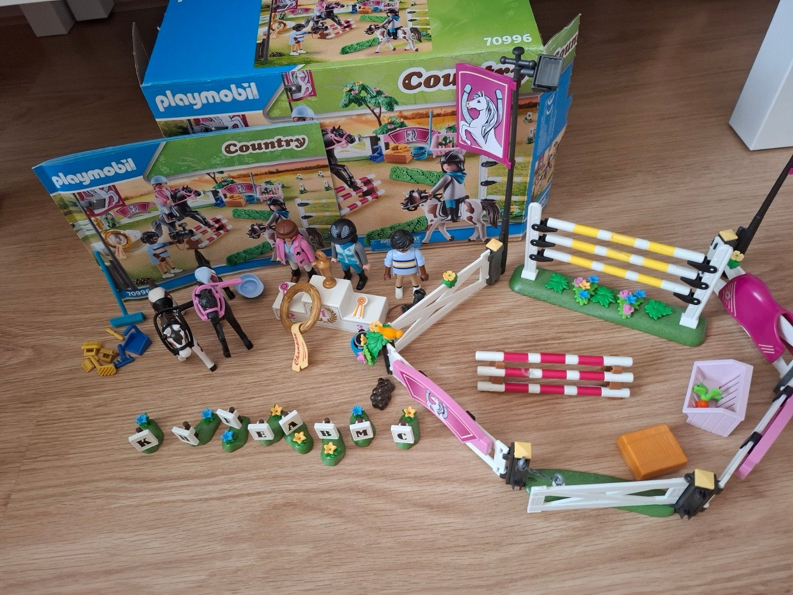 Playmobil country paardrij toernooi, Ophalen of Verzenden, Zo goed als nieuw, Jongen of Meisje