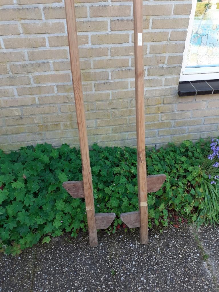 Speelgoed, vintage. Houten stelten, Ophalen, Gebruikt, Overige typen