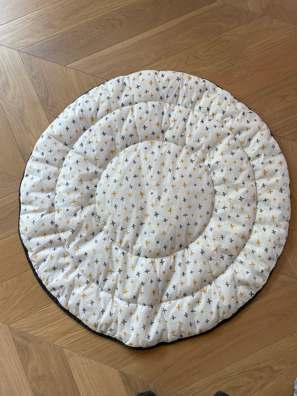 Rond Boxkleed Prenatal met 1 waterproof kant, Ophalen of Verzenden, Gebruikt