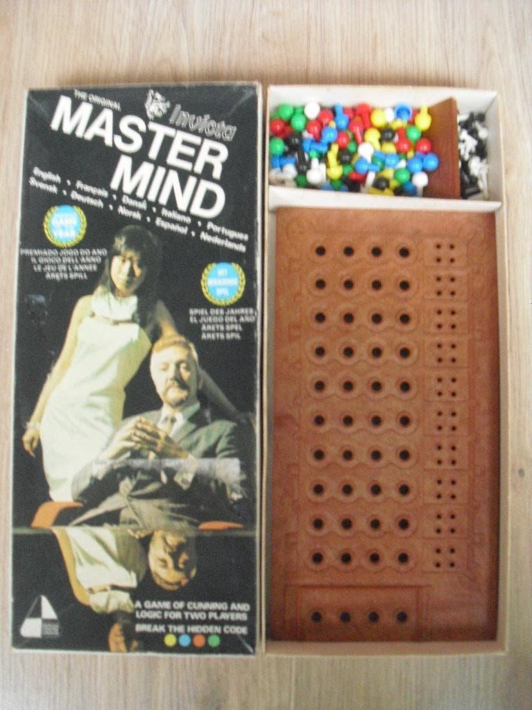 Mastermind jaren 70 compleet en keurig, Een of twee spelers, Ophalen of Verzenden, Zo goed als nieuw, Invicta