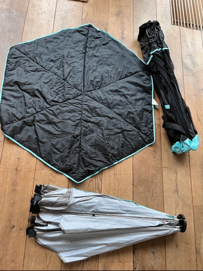 Opvouwbare babybox voor binnen en buiten, Ophalen, Zo goed als nieuw, Overige vormen