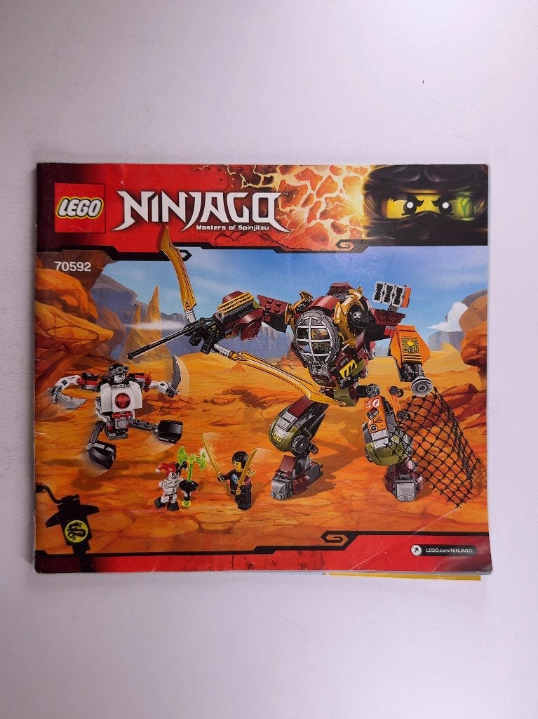 LEGO Ninjago 70592 Salvage M.E.C., Gebruikt, Lego, Overige typen, Ophalen of Verzenden