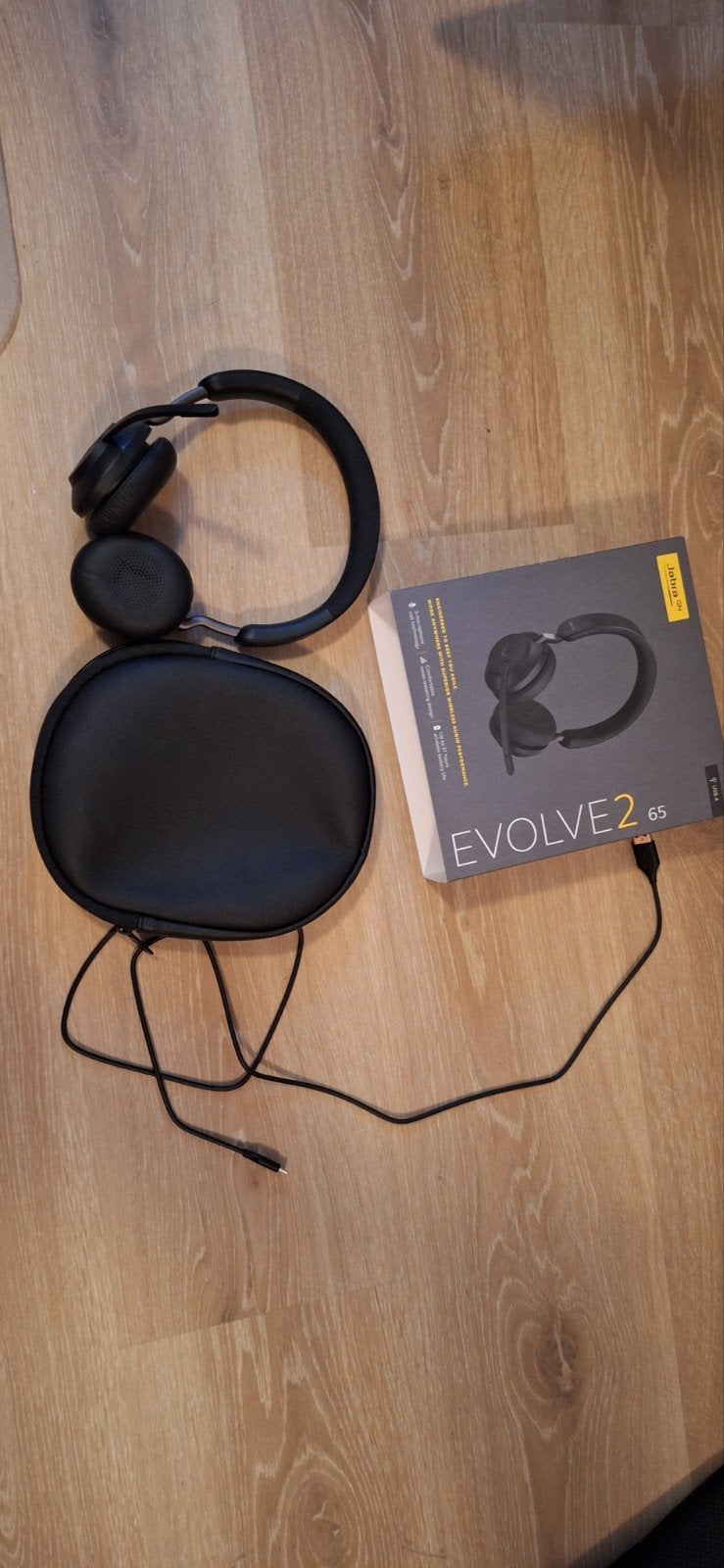 Jabra Evolve2 65 - Zo goed als nieuw, Ophalen, Draadloos, On-ear, Zo goed als nieuw