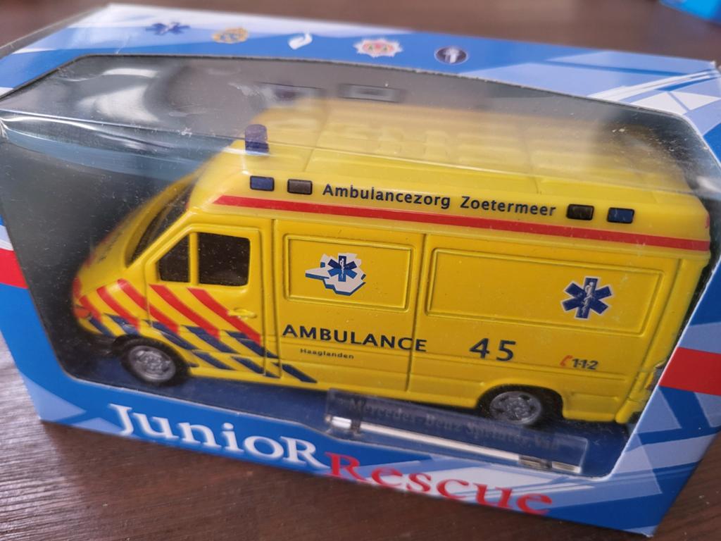 Mercedes Sprinter,  ambulance Zoetermeer, Ophalen of Verzenden, Zo goed als nieuw, Auto, Overige merken