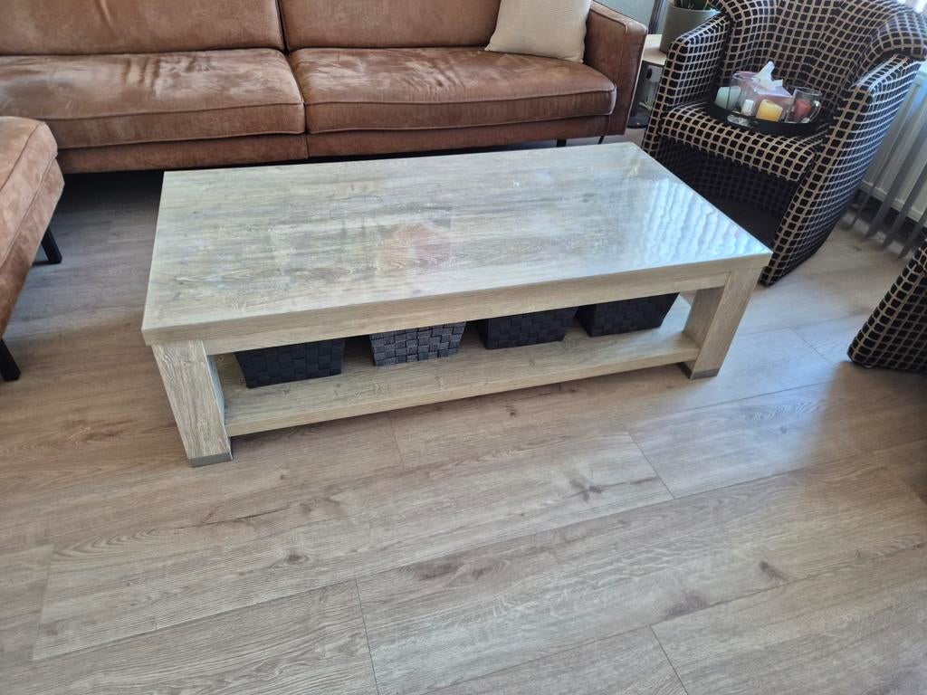 Salontafel Lamulux met opbergruimte, Ophalen, Gebruikt, 100 tot 150 cm, 50 tot 100 cm
