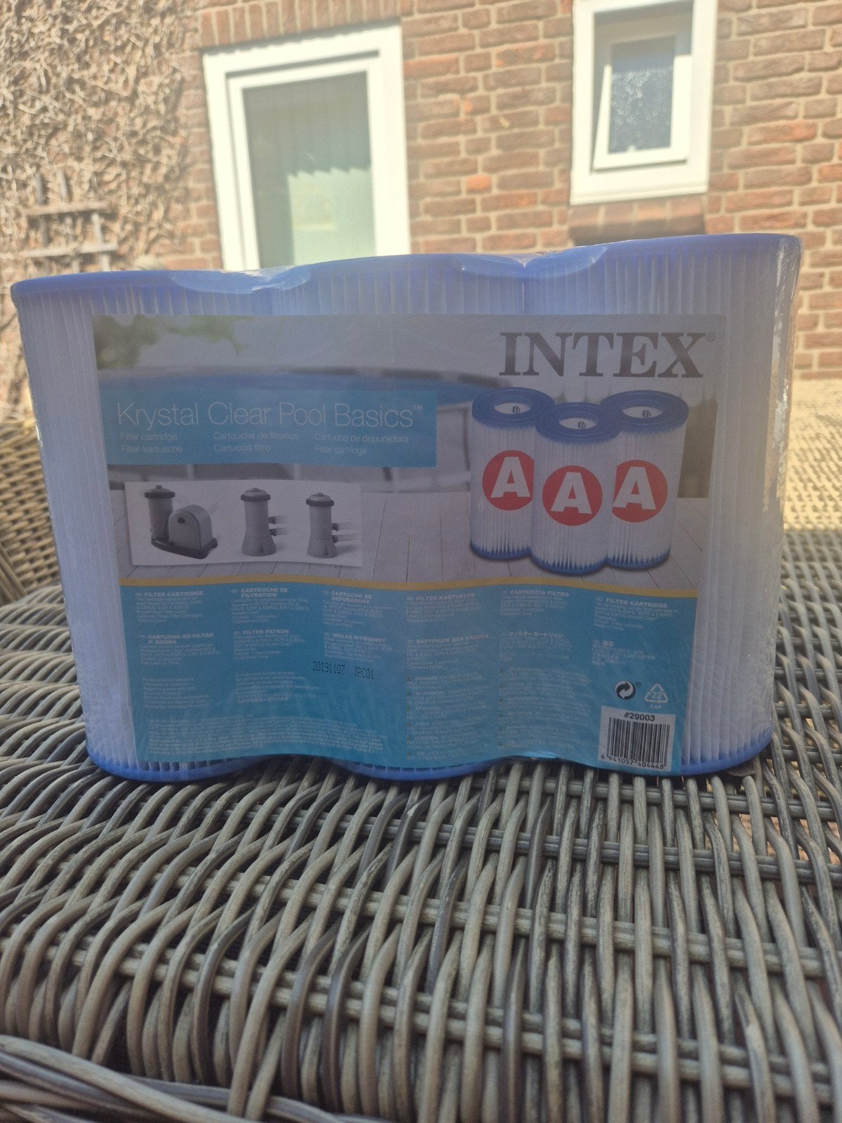 Nieuw in verpakking: Intex Zwembad Filter Cartridge Type A, Ophalen
