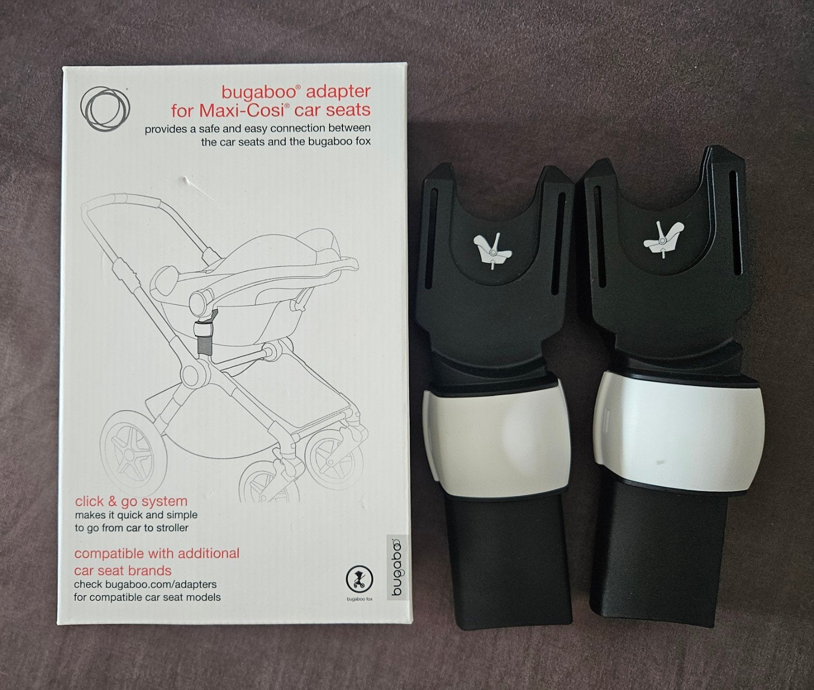 Bugaboo adapter voor Maxi-Cosi autostoelen, Ophalen of Verzenden, Zo goed als nieuw, Kinderwagen, Bugaboo