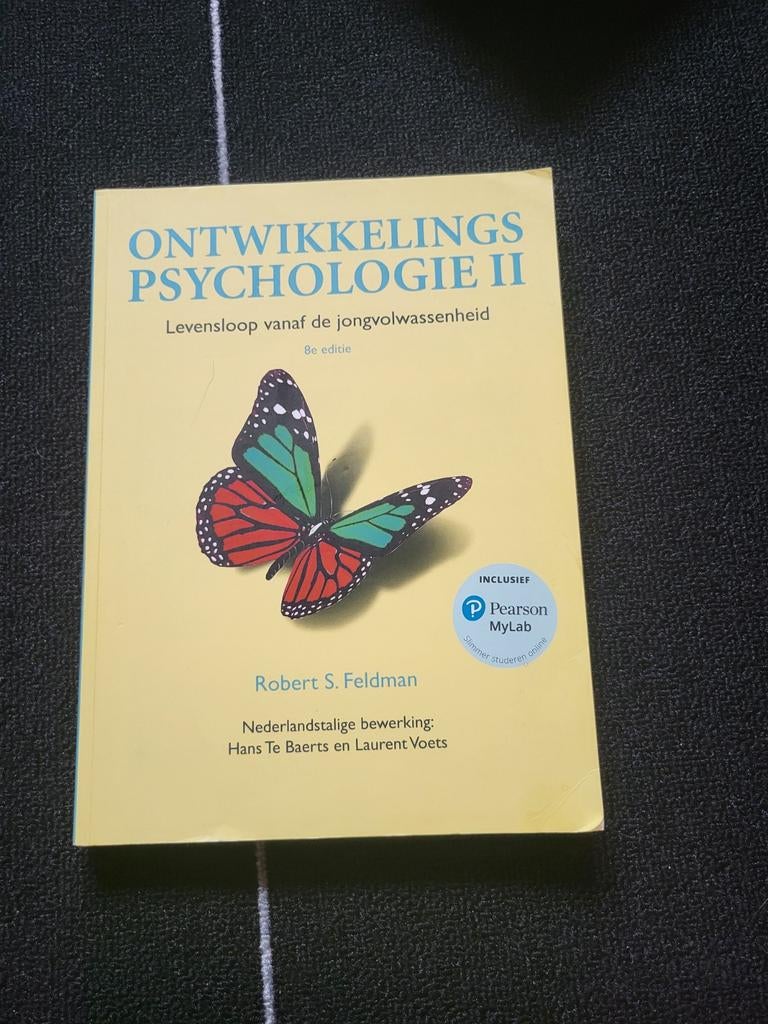 Ontwikkelingspsychologie II - Robert S. Feldman, Ophalen of Verzenden