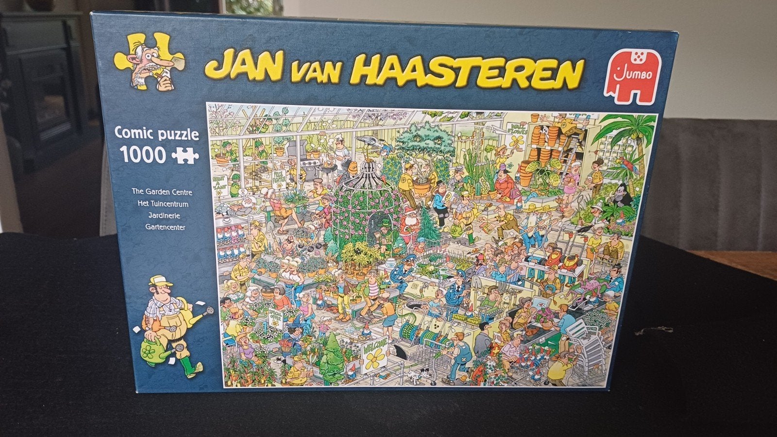 Jan van Haasteren - Het Tuincentrum - 1000 stukjes, Ophalen of Verzenden, 500 t/m 1500 stukjes, Zo goed als nieuw, Legpuzzel