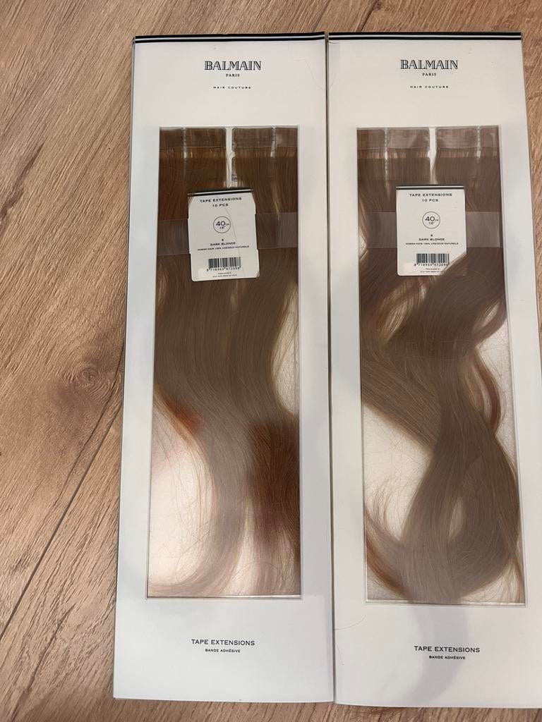 Balmain tape extensions, Verzenden, Nieuw, Pruik of Haarverlenging