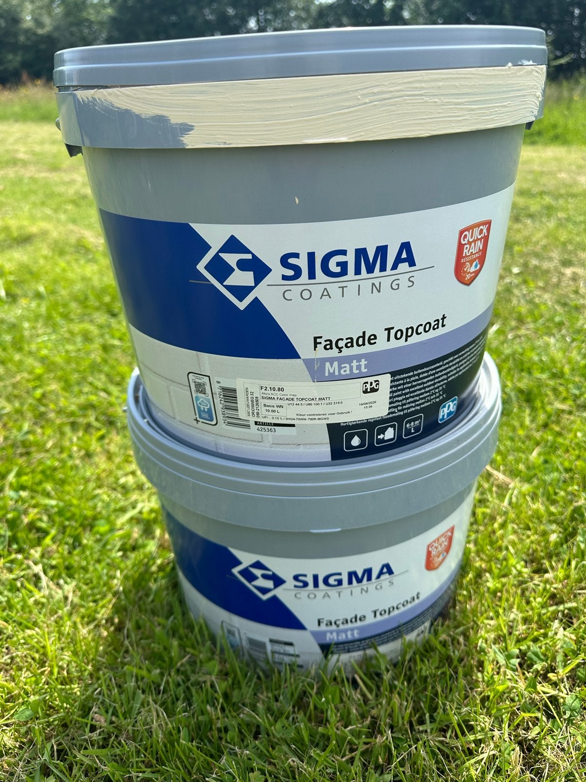 Sigma Façade Topcoat Matt - Hoogwaardige Gevelverf, Overige kleuren, Nieuw, Ophalen of Verzenden, Verf