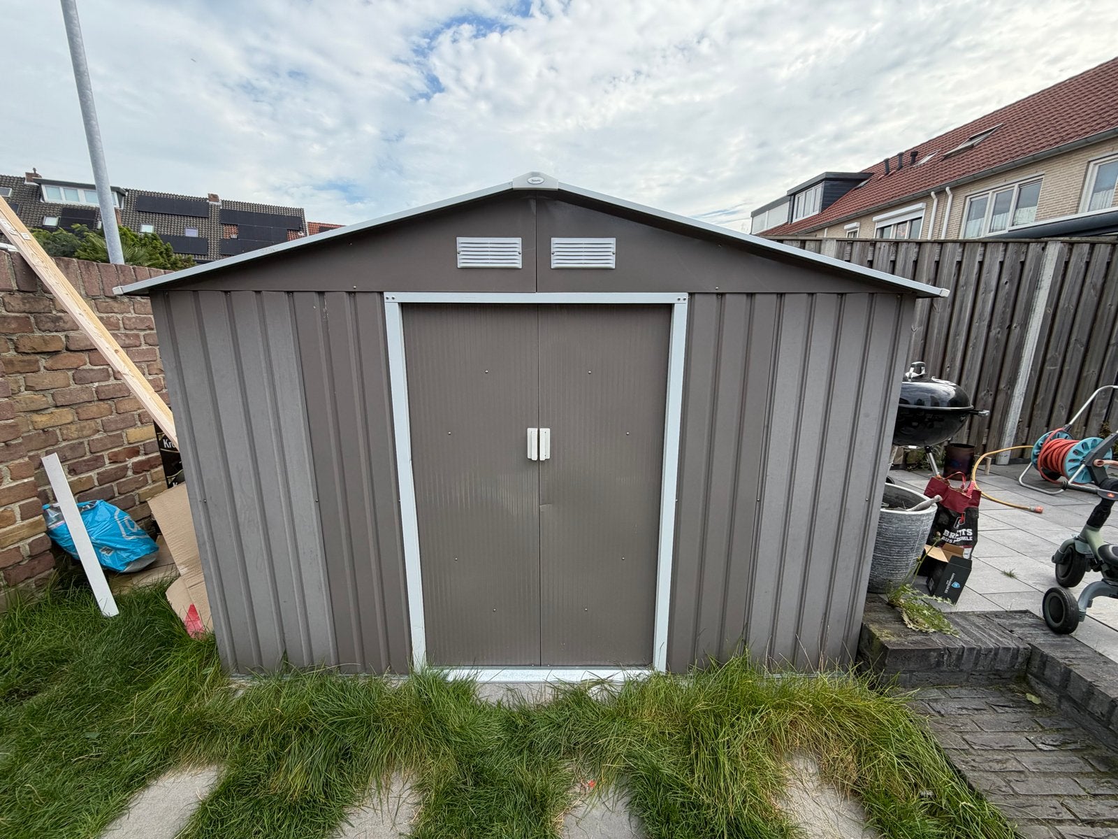 Metalen Tuinhuisje, Ophalen, Gebruikt, Metaal, Overige typen