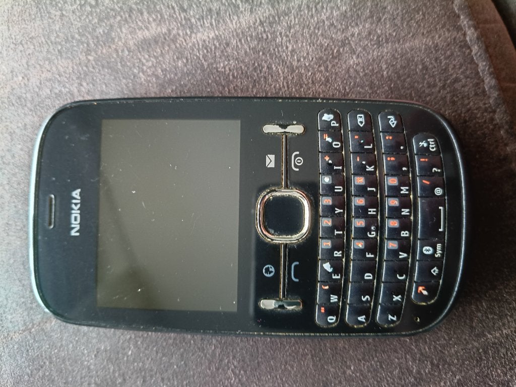 Nokia, Ophalen, Zwart, Fysiek toetsenbord, Zo goed als nieuw