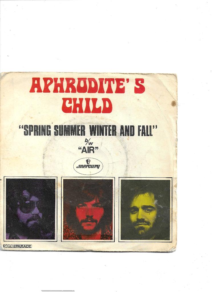 7" Single Aphrodite's Child - Spring Summer Winter and Fall, Cd's en Dvd's, Gebruikt, Dance, Ophalen of Verzenden, Maxi-single