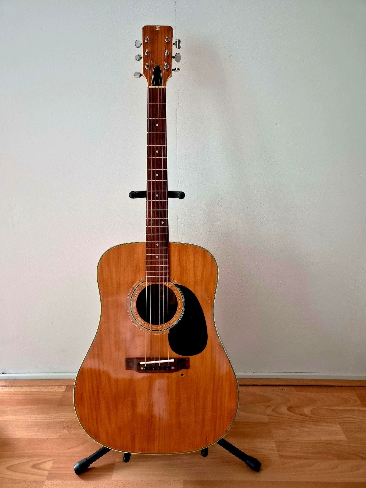 Vintage Sigma DR-7 made in Japan, Ophalen, Gebruikt, Western- of Steelstringgitaar