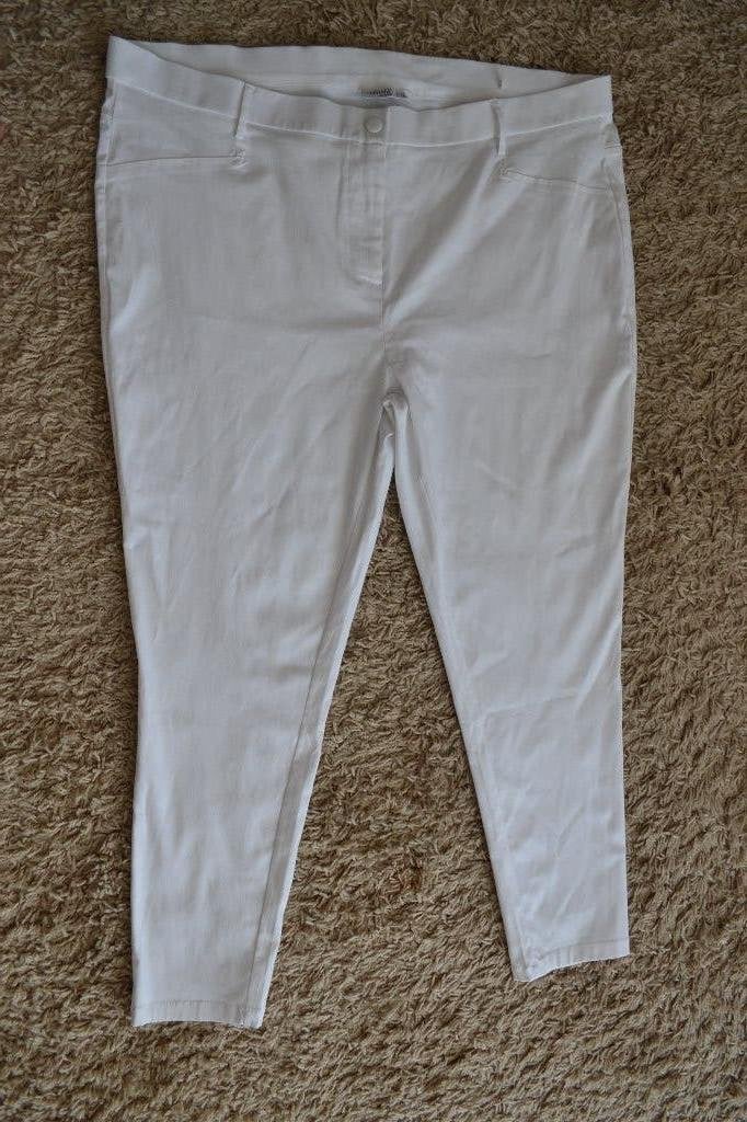 Broek Janina Curved maat 54, Kleding | Dames, Grote Maten, Wit, Nieuw, Ophalen of Verzenden, Janina