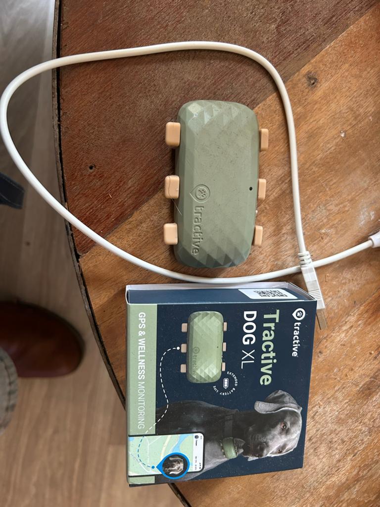 Tractive dog xl, Ophalen of Verzenden, Zo goed als nieuw