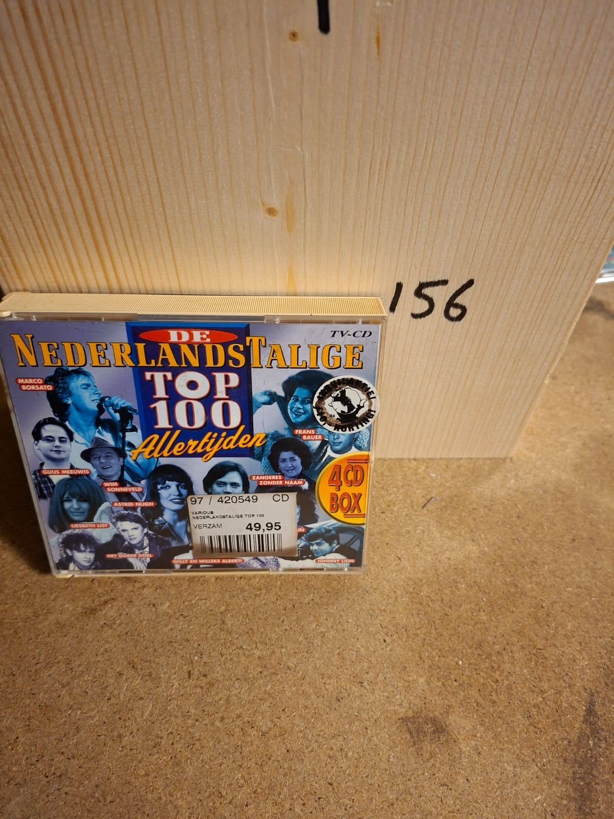 De Nederlandstalige Top 100 Allertijden - 4 CD Box, Ophalen of Verzenden, Gebruikt, Pop, Boxset