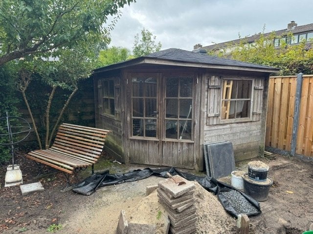 tuinhuisje, Tuin en Terras, Tuinhuizen, 3 ramen of meer, 250 tot 500 cm, Blokhut, Ophalen of Verzenden