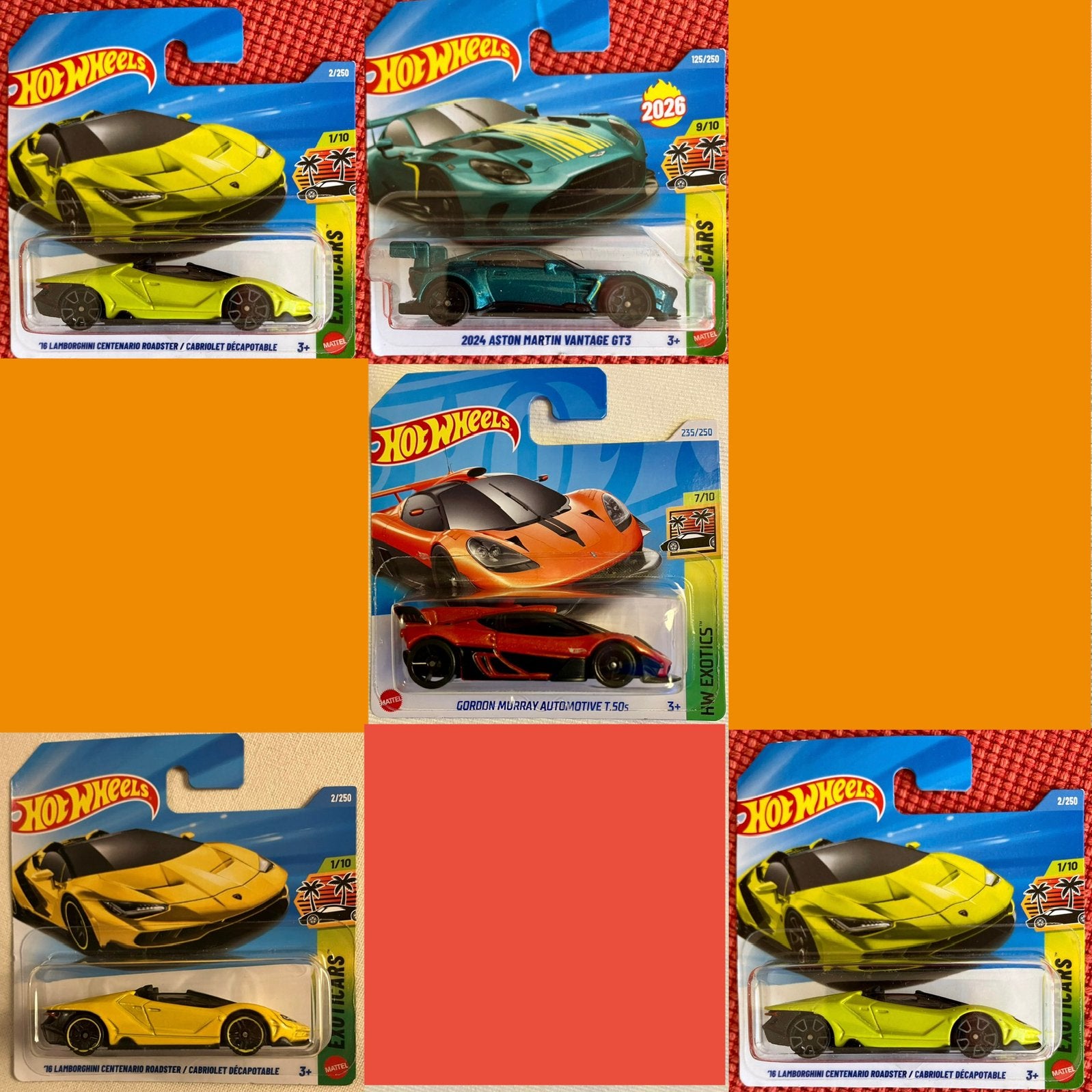 Hot Wheels Exotics diverse modellen per stuk Hotwheels, Ophalen of Verzenden, Nieuw, Auto