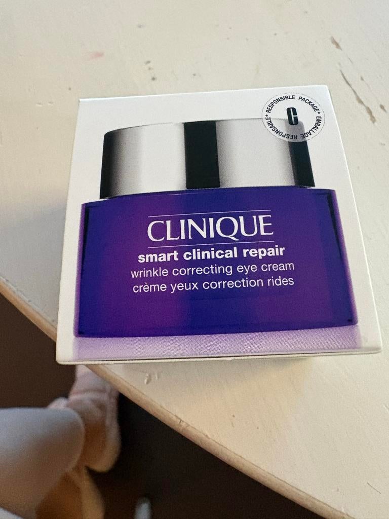 Clinique Smart Clinical Repair Wrinkle Correcting Eye Cream, Ophalen of Verzenden, Nieuw, Ogen, Verzorging
