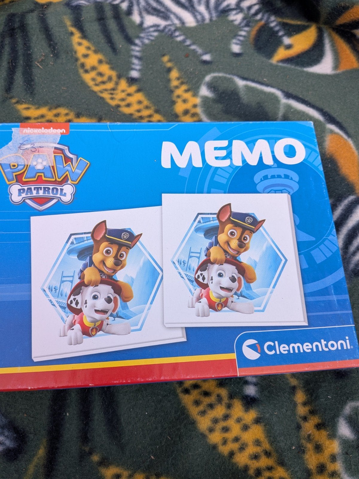 Paw Patrol Memo Spel - Clementoni, Ophalen, Meer dan 50 stukjes, Gebruikt, 2 tot 4 jaar