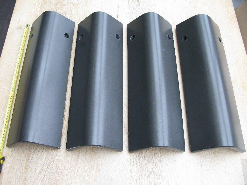 Auping auronde poten , 4 stuks hoog model, Huis en Inrichting, Slaapkamer | Bedden, Gebruikt, Overige kleuren, Tweepersoons, Ophalen of Verzenden