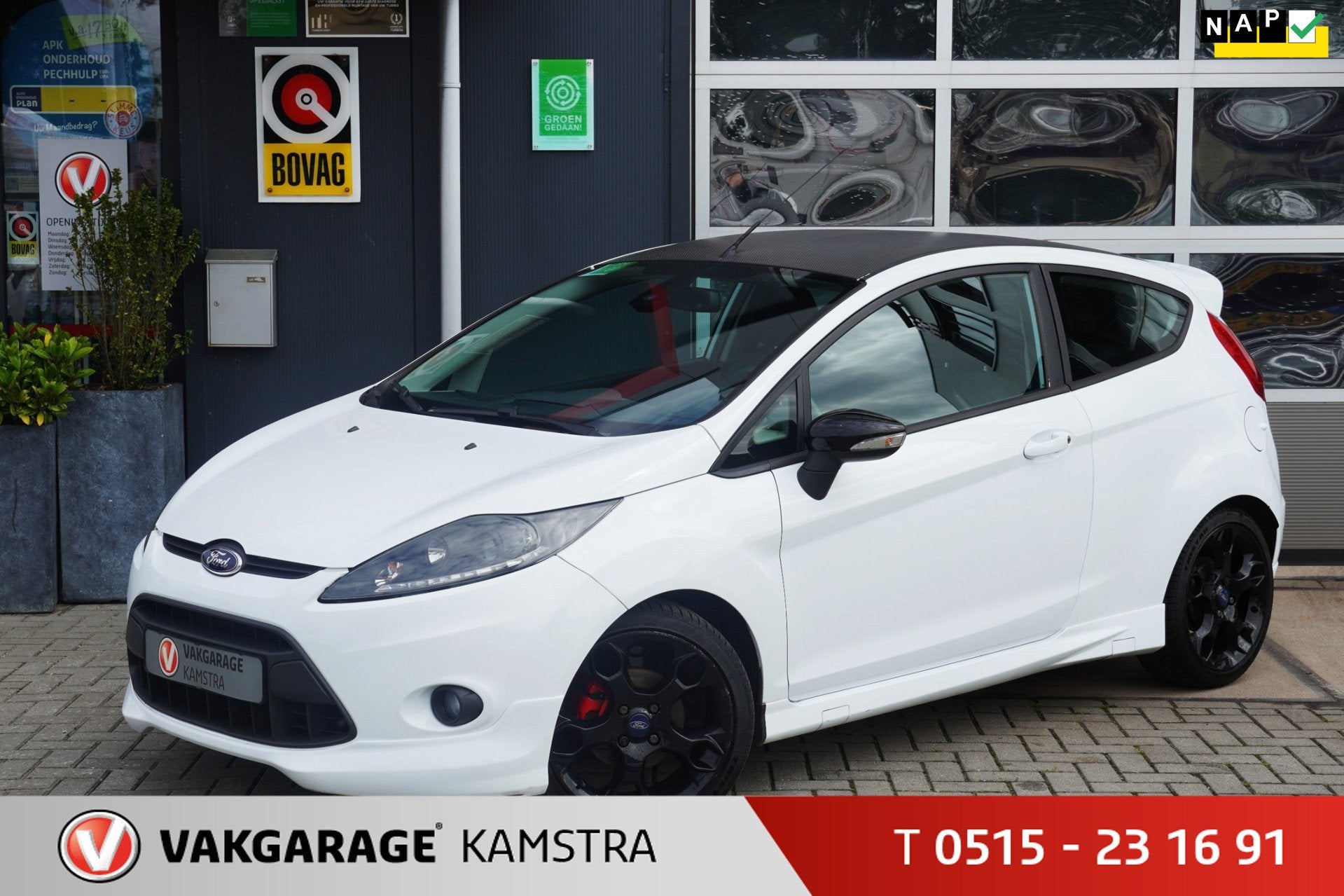 Ford Fiesta 1.6 Sport 120PK NAP Airco/Cruise/PDC/Trekh., Auto's, Ford, Stof, Gebruikt, 31 €/maand, 4 cilinders
