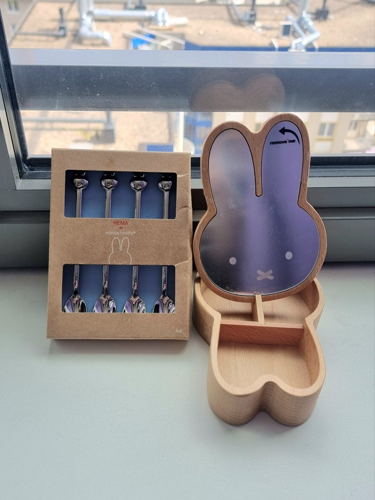 Hema Nijntje Sieradendoos & Lepels / Miffy Jewelry Box & Spo, Ophalen, Nieuw, Poppenhuis