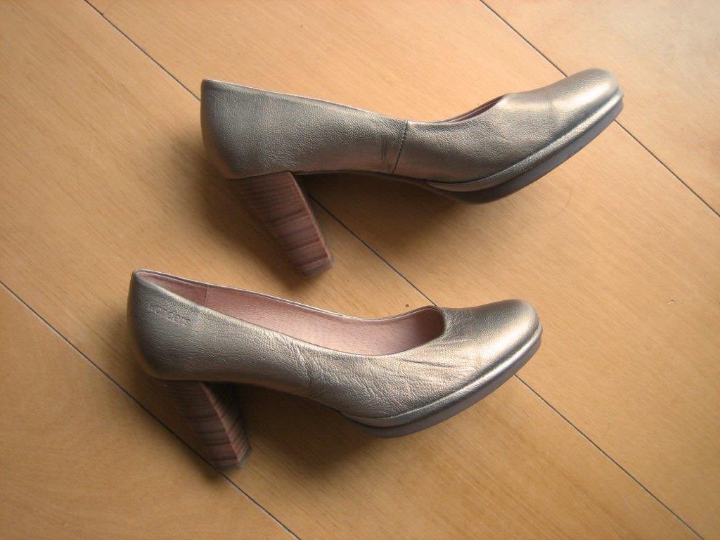 Chique elegante pumps in beige-goud leer WONDERS 39 snazzeys, Pumps, Verzenden, Wonders, Beige