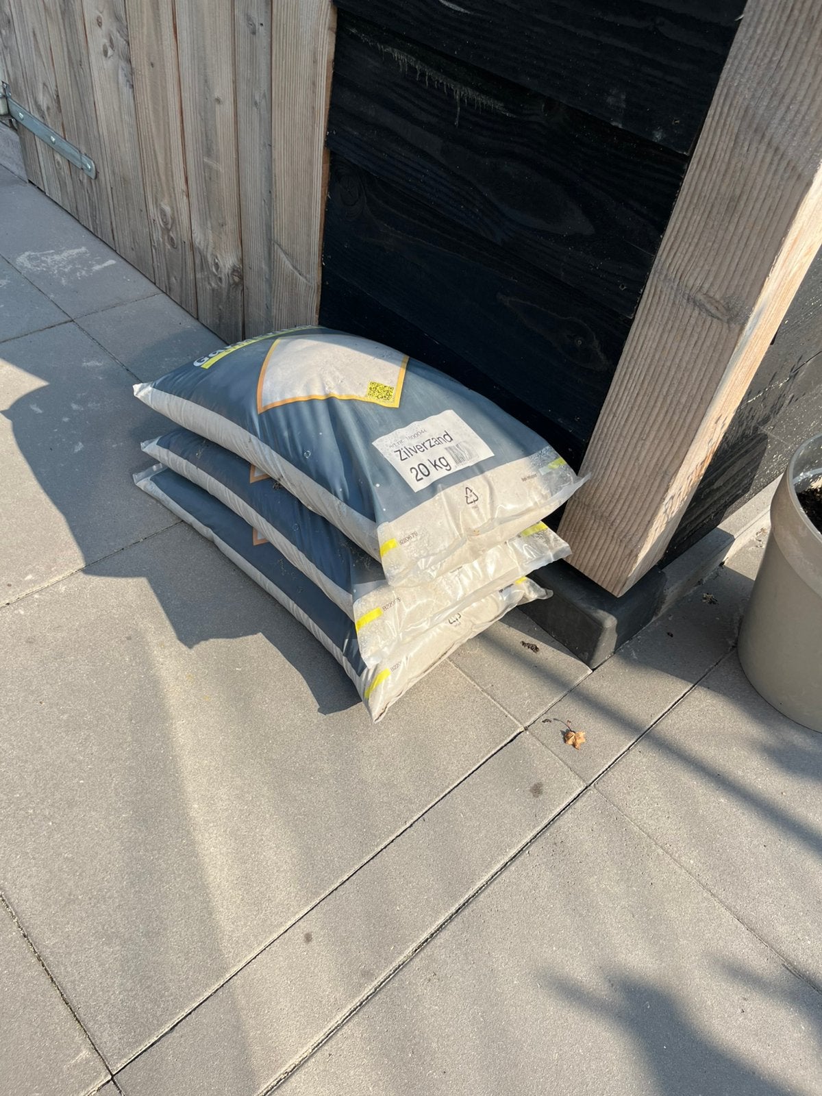 60 kg zilverzand, Tuin en Terras, Zand, Ophalen, Zo goed als nieuw