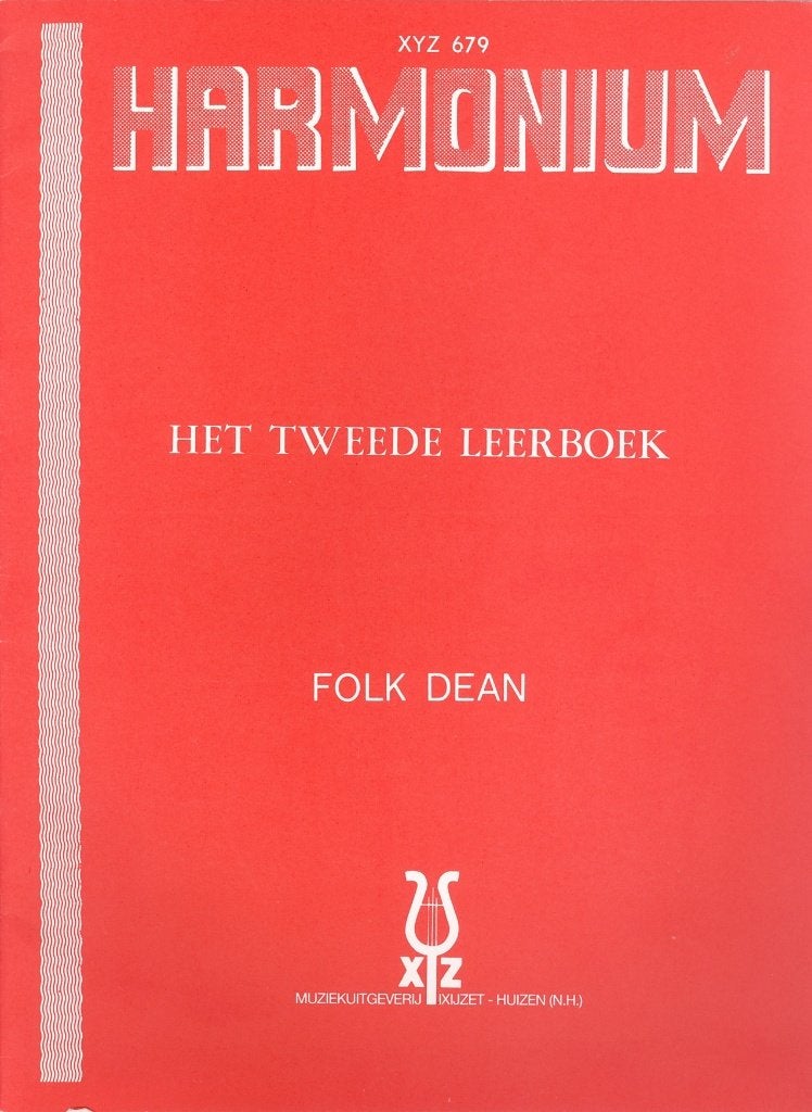 Folk Dean Harmonium Het tweede (2e) leerboek, Muziek en Instrumenten, Gebruikt, Orgel, Les of Cursus, Ophalen of Verzenden
