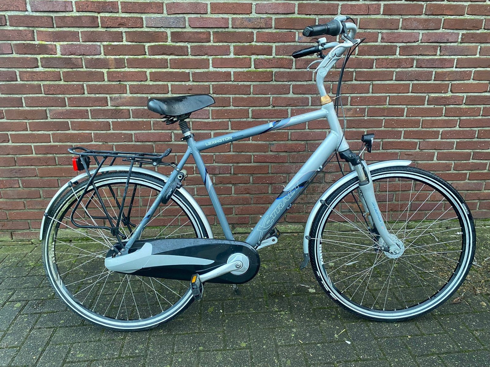 Xtract herenfiets te koop, Fietsen en Brommers, Gebruikt, Velgrem, Versnellingen, 57 tot 61 cm