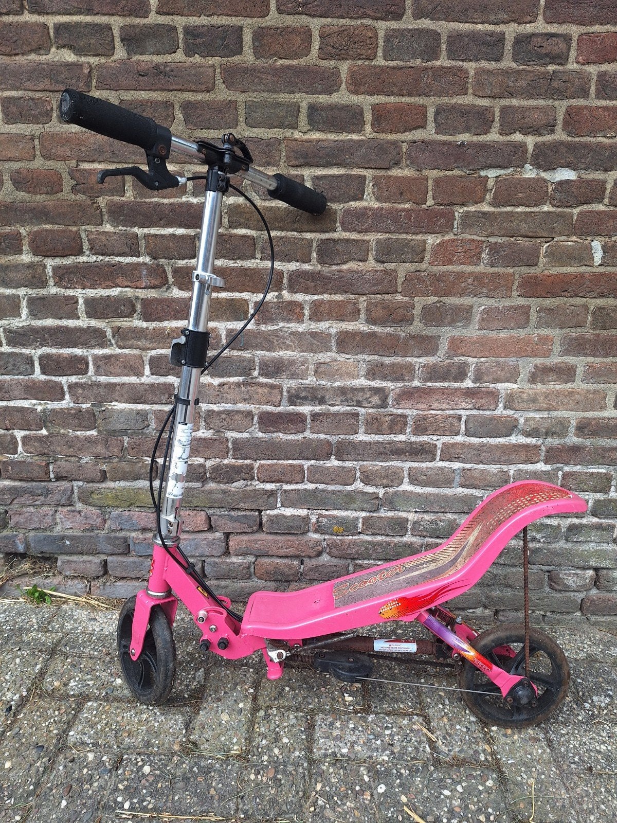 Roze space scooter, Ophalen of Verzenden, Gebruikt, Overige typen, Onbekend