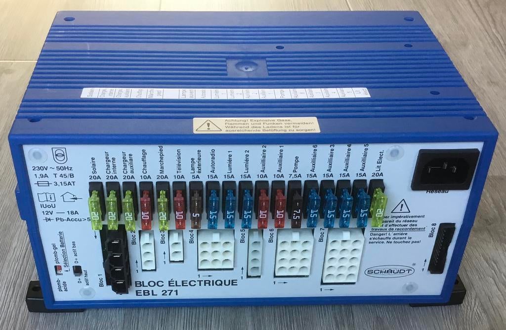 EBL271 Schaudt elektroblock, Schaudt, Zo goed als nieuw, Service@schaudt.de, Planckstr. 8 Markdorf