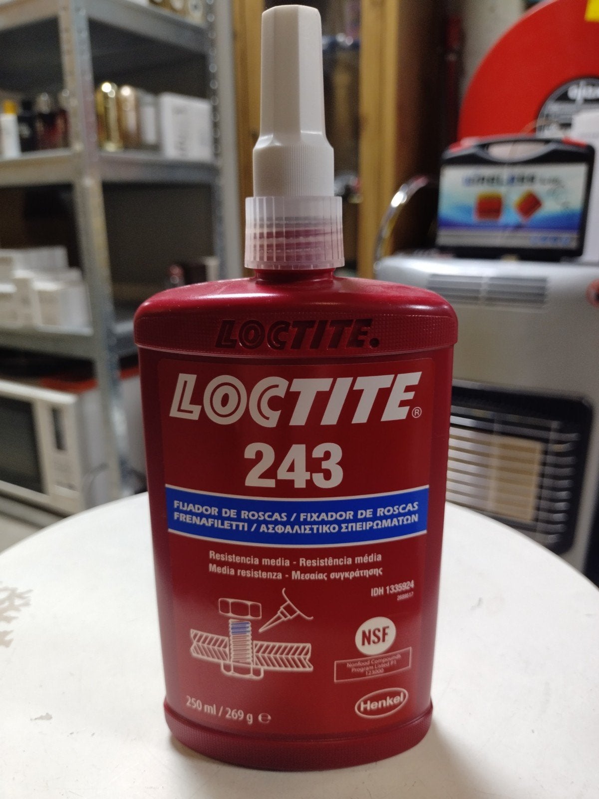 Loctite 243 250 ml nieuw., Ophalen of Verzenden