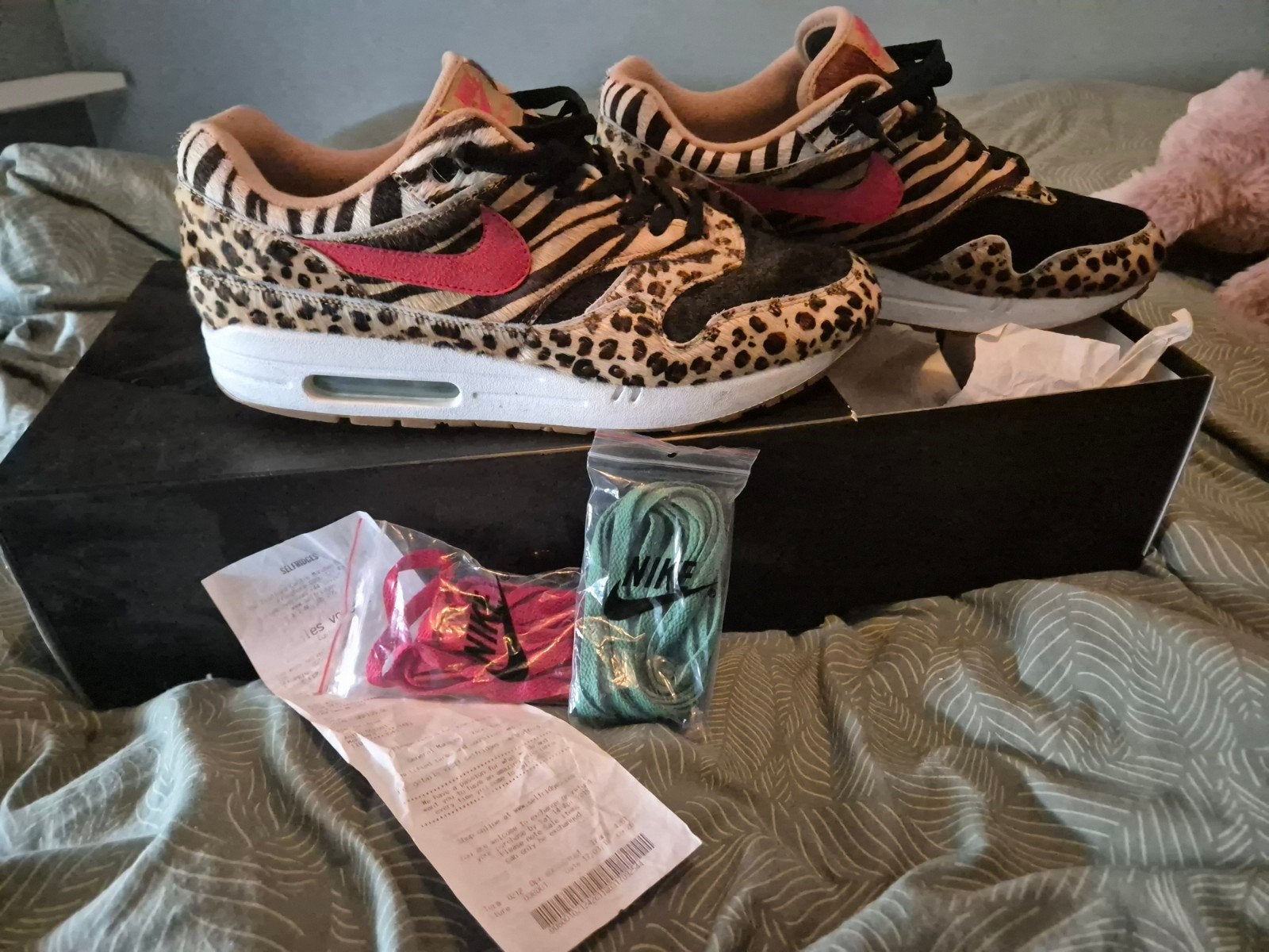 Nike Air Max 1 46  DLX  Animal Pack, Ophalen, Overige kleuren, Nike, Sneakers of Gympen