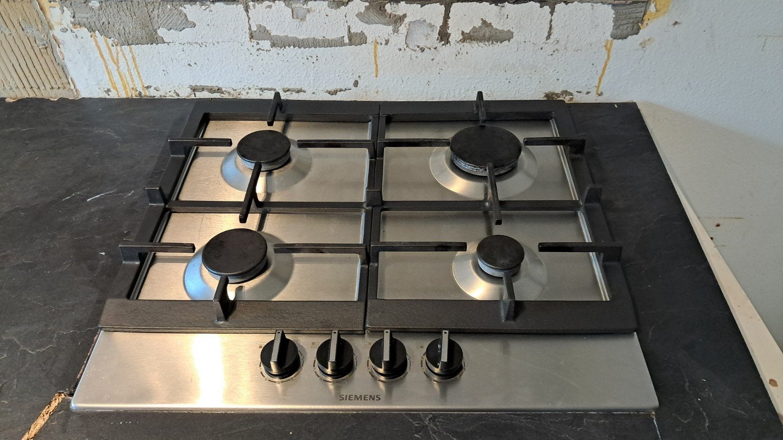 Siemens Inbouw Gaskookplaat - 4 Kookzones, Ophalen, Gebruikt, 4 kookzones, Inbouw