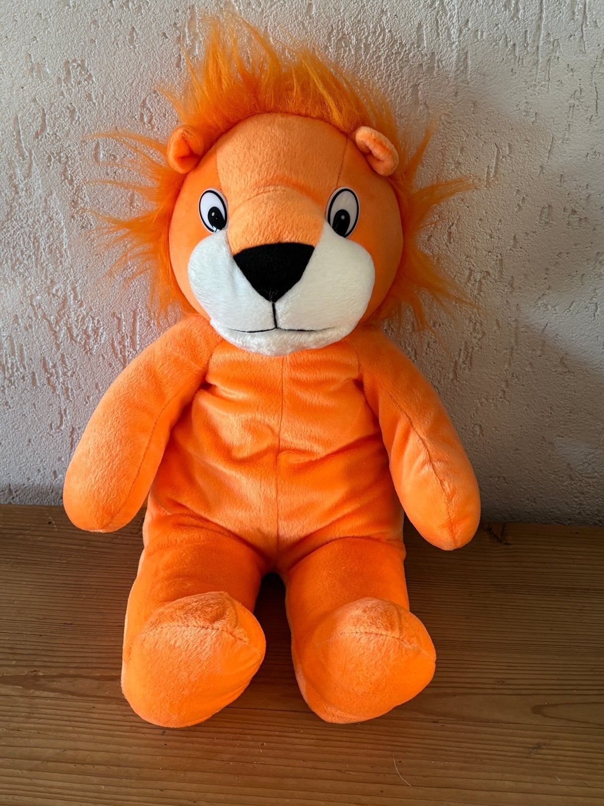 Knuffel Oranje Leeuw, Ophalen of Verzenden, Zo goed als nieuw, Overige typen