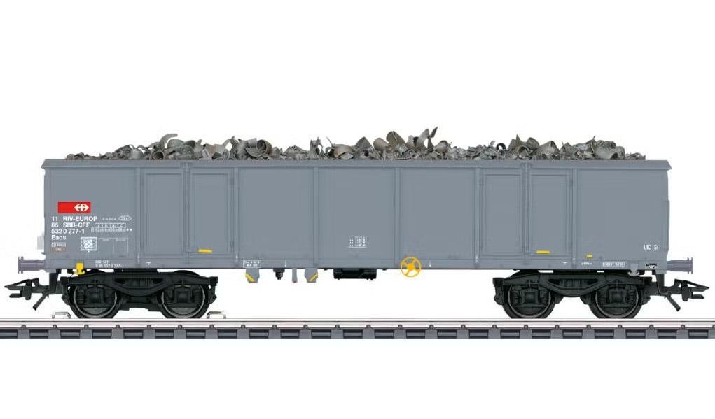 Marklin H0 46917 - 4-assige goederenwagen sluitlicht in ovp, Hobby en Vrije tijd, Modeltreinen | H0, Wisselstroom, Ophalen of Verzenden