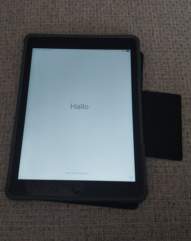 Nette iPad Air 1 (32GB) inclusief hoes&kabel, Computers en Software, Apple iPads, 10 inch, Gebruikt, 32 GB, Apple iPad Air